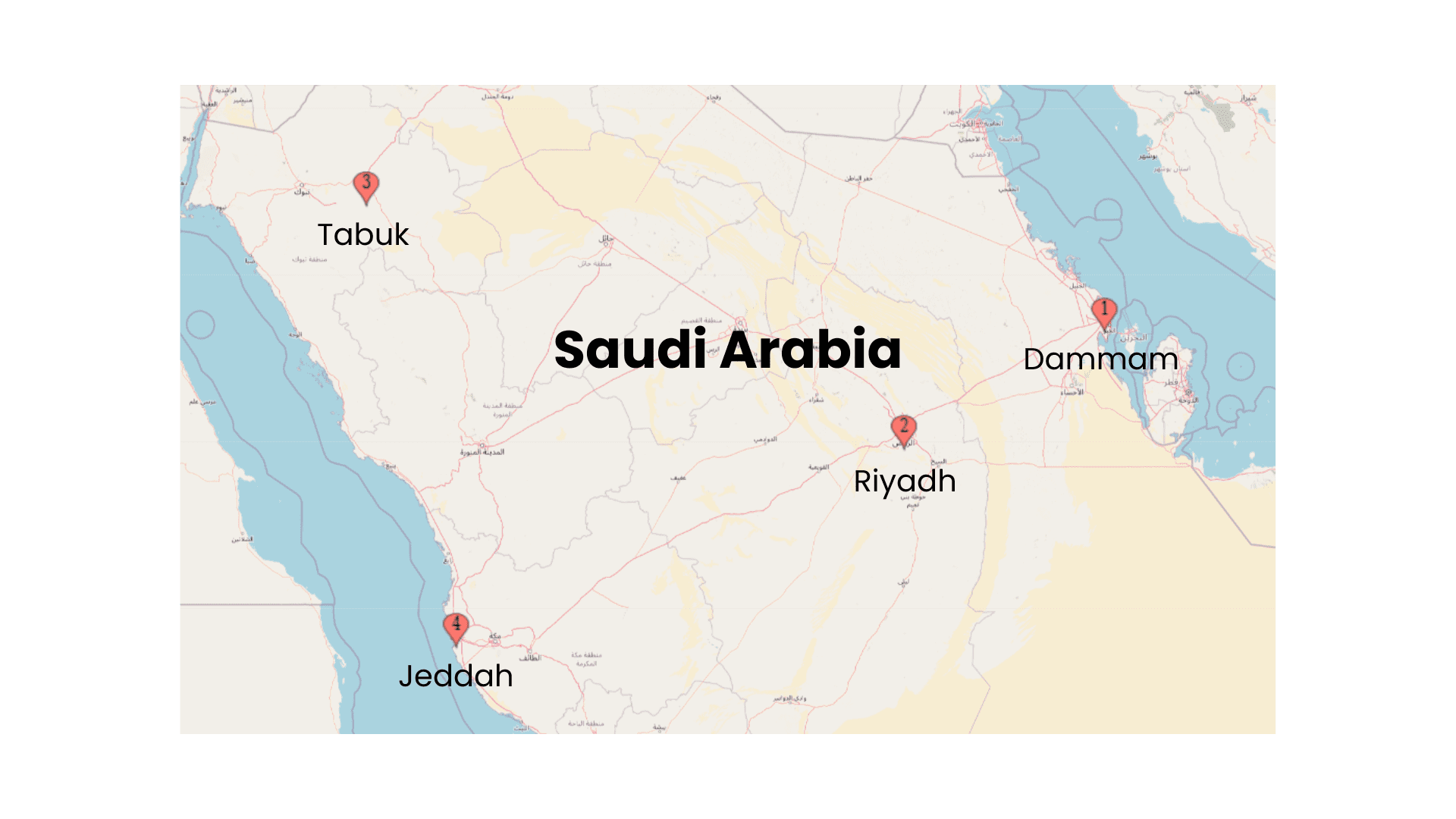 Hanan Al Wafaa Saudi Arabia Location